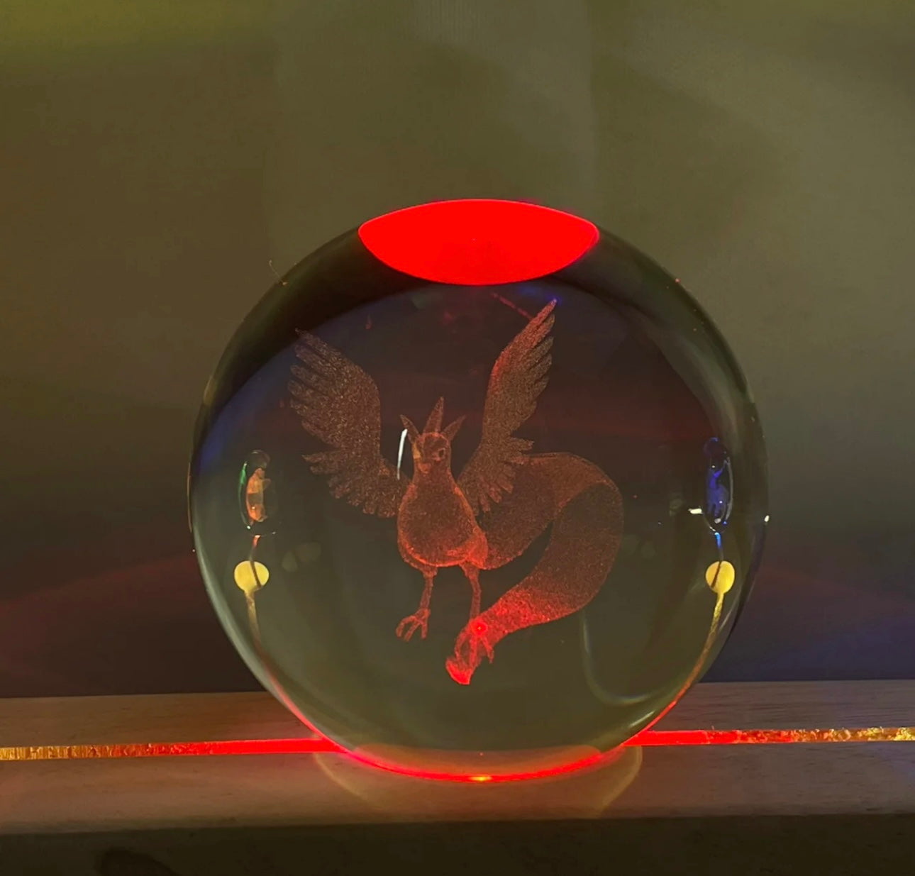 Pokémon 3D Laser Crystal Sphere