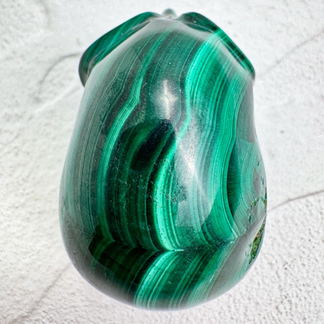 Natural Malachite Skull Crystal Healing