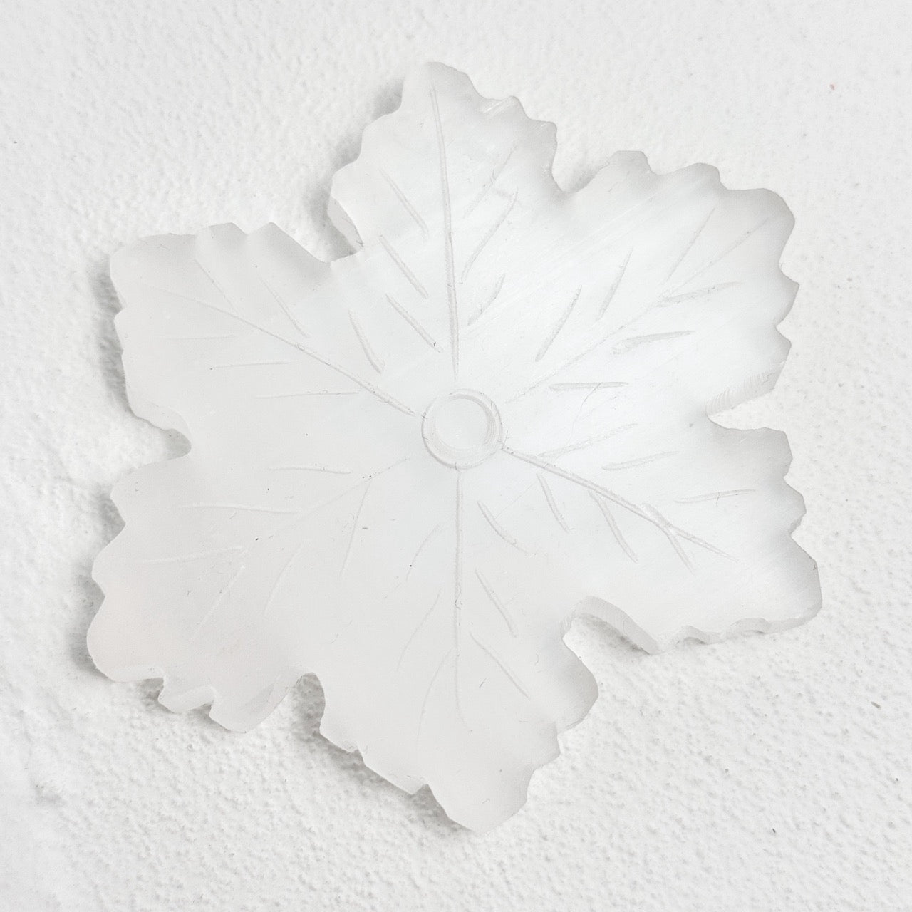 Unique Selenite Snowflake Ornament Hanging