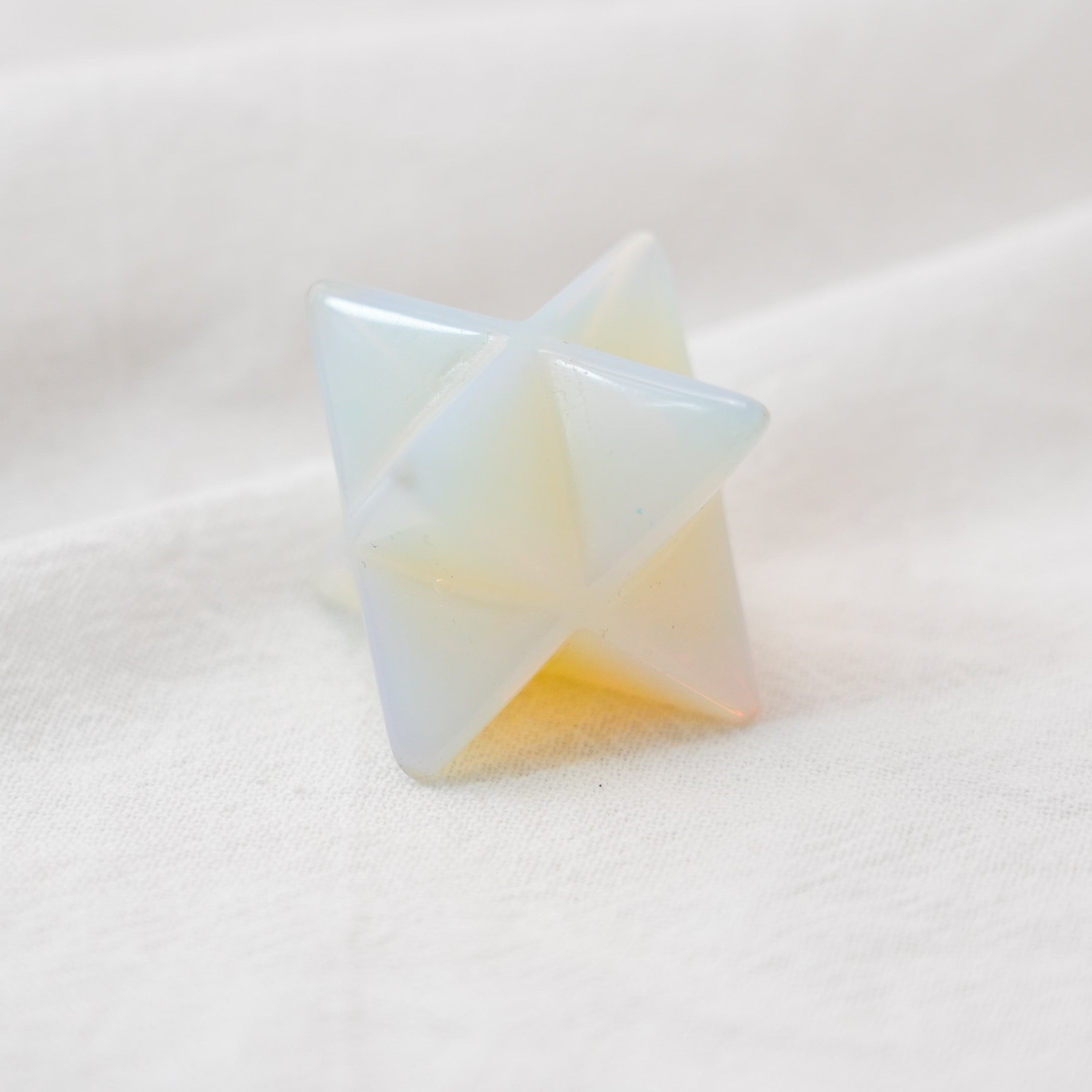 Opalite Merkaba for Emotional Healing and Stress Relief