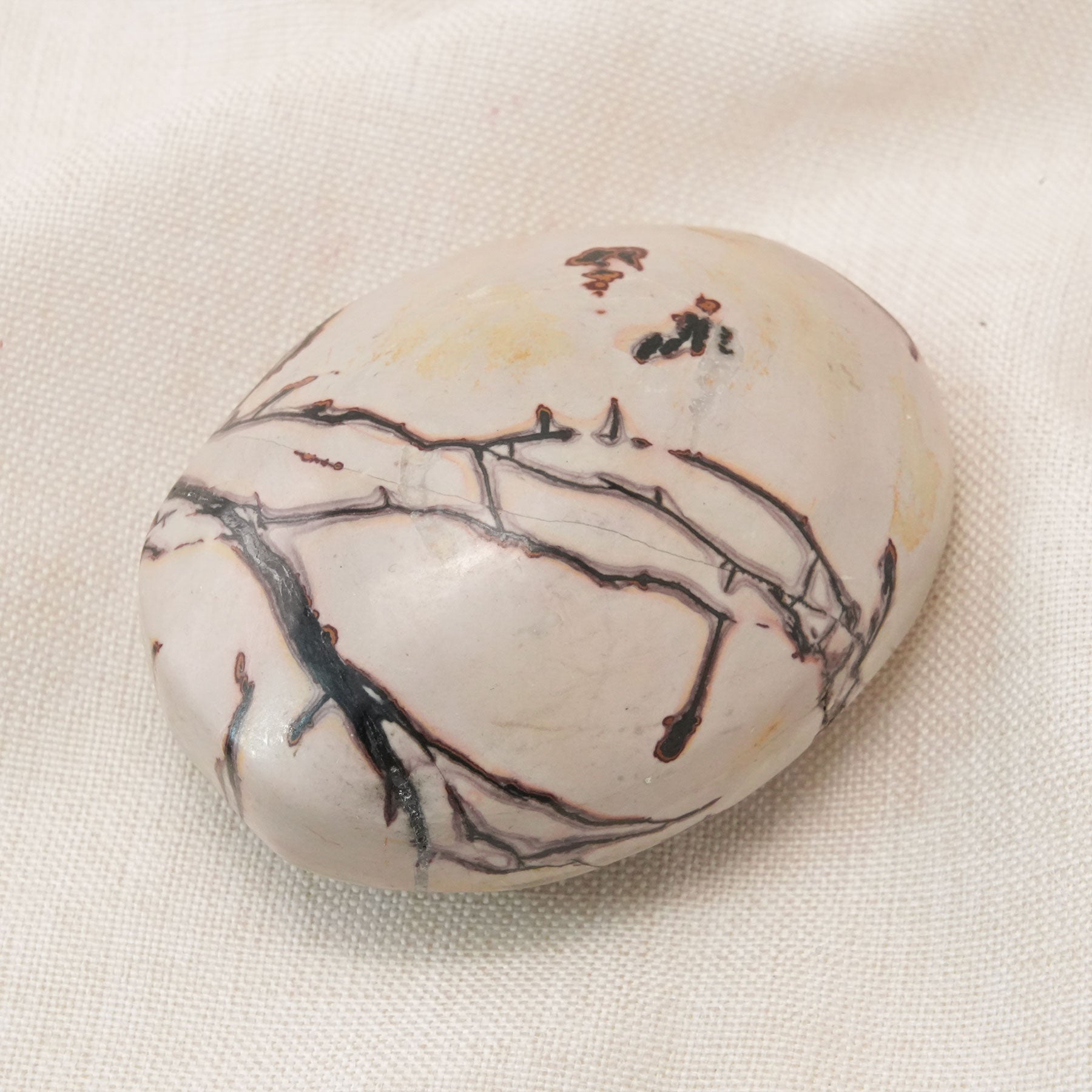 Picture Jasper Palmstone - Natural Crystal for Healing and Tranquility