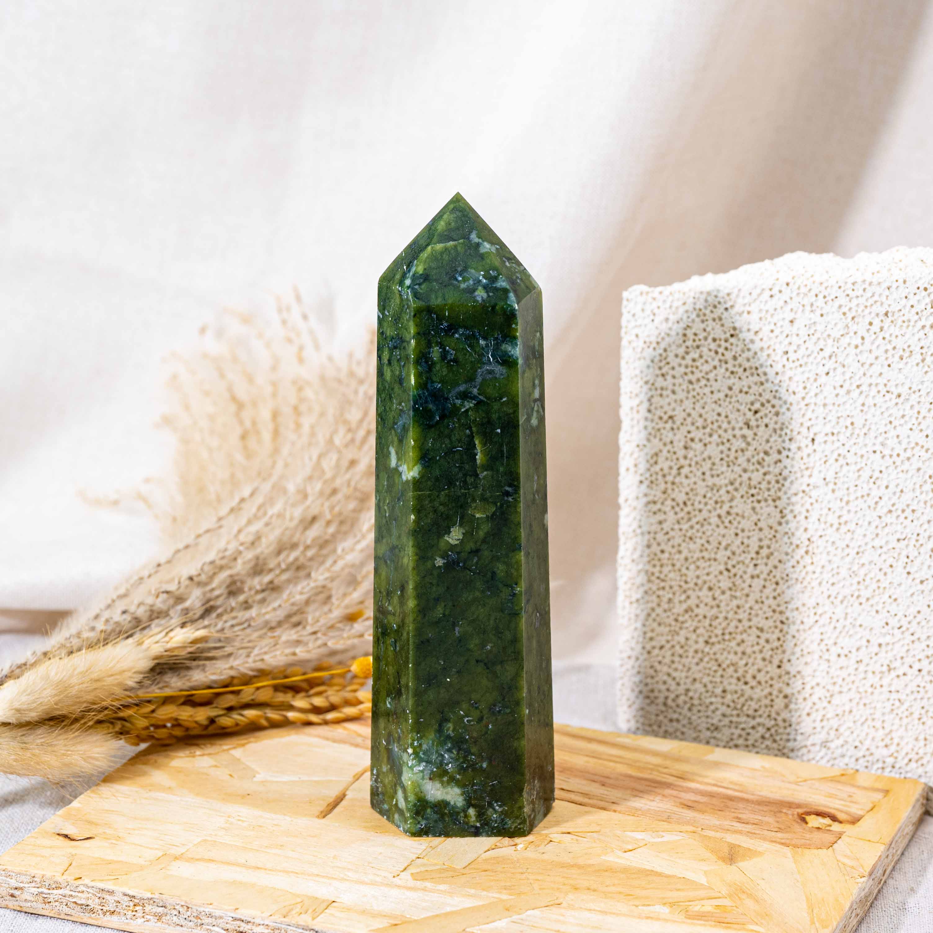Southern Jade Tower is celebrated for its ability to attract prosperity and enhance overall health, making it ideal for holistic healing