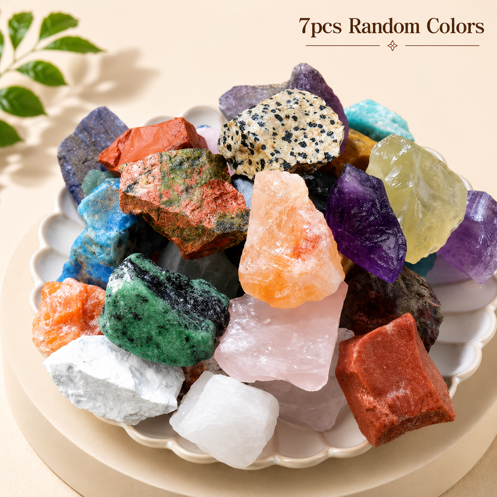 7pcs Random Raw Crystal Set
