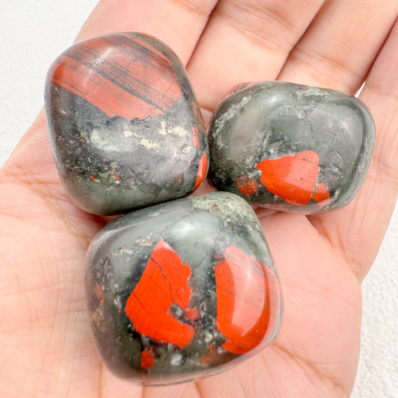 Decorative Bloodstone Tumble enhancing home decor