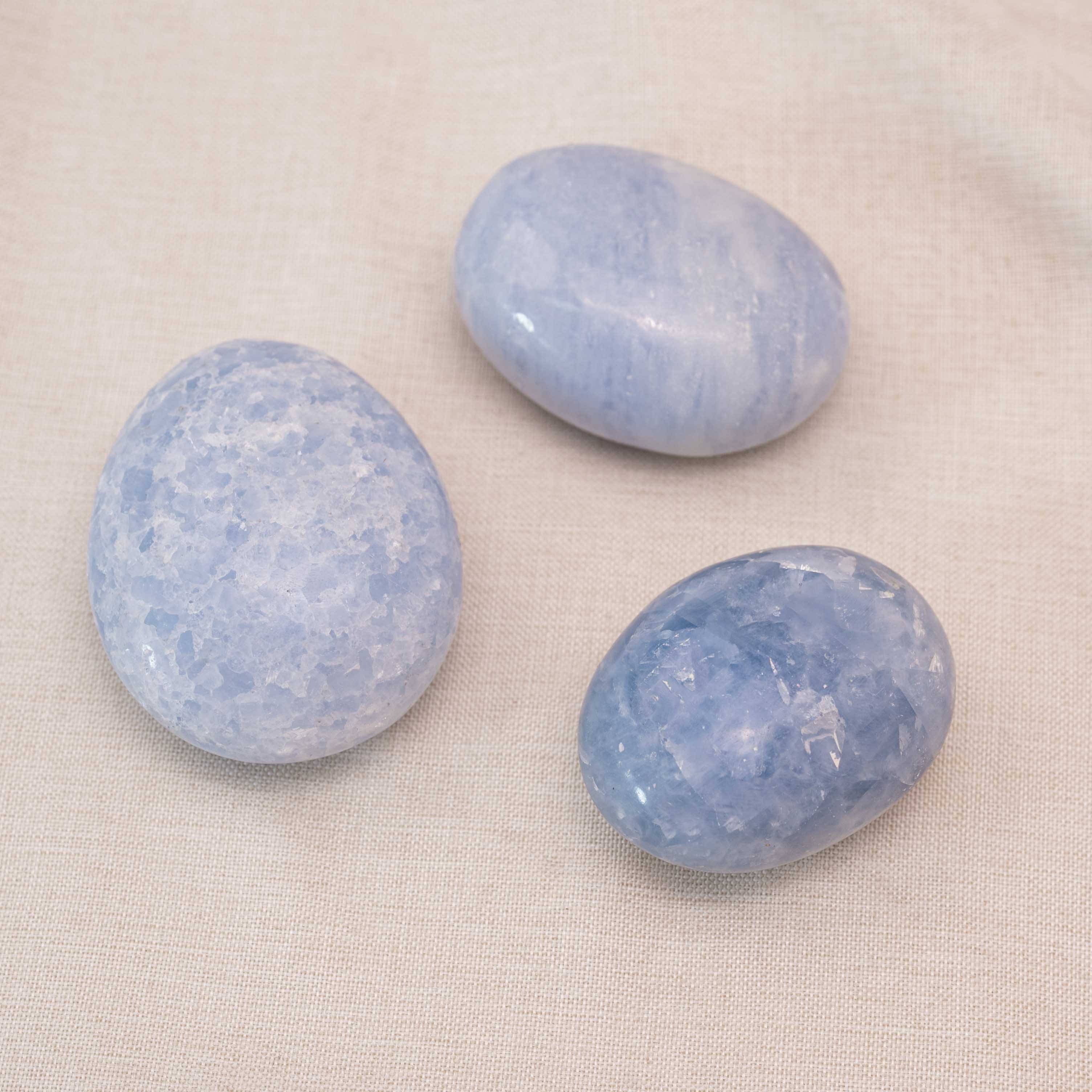 Insightful Blue Calcite Crystal for Intuition