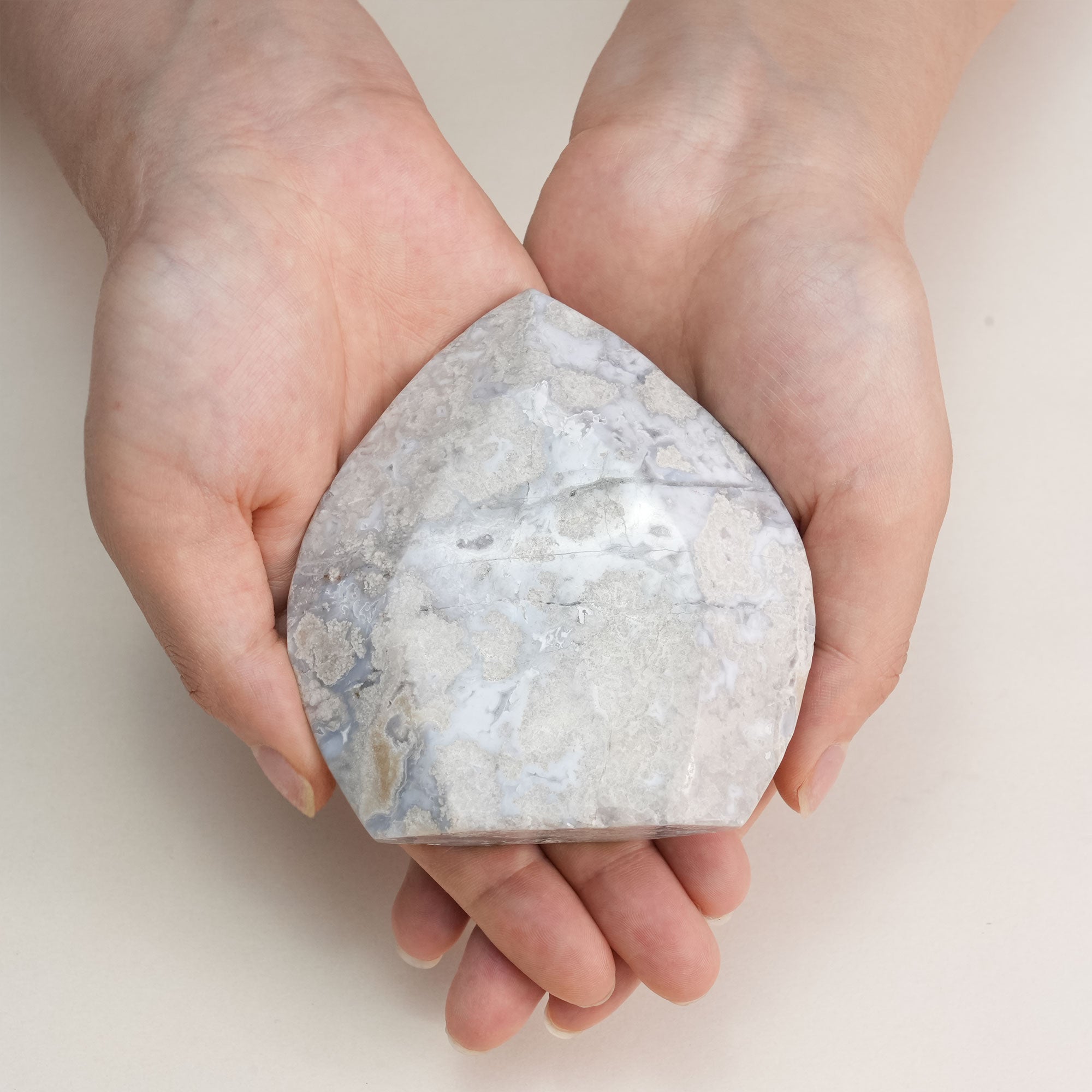 Enhance Communication with Blue Agate Throat Chakra Stone