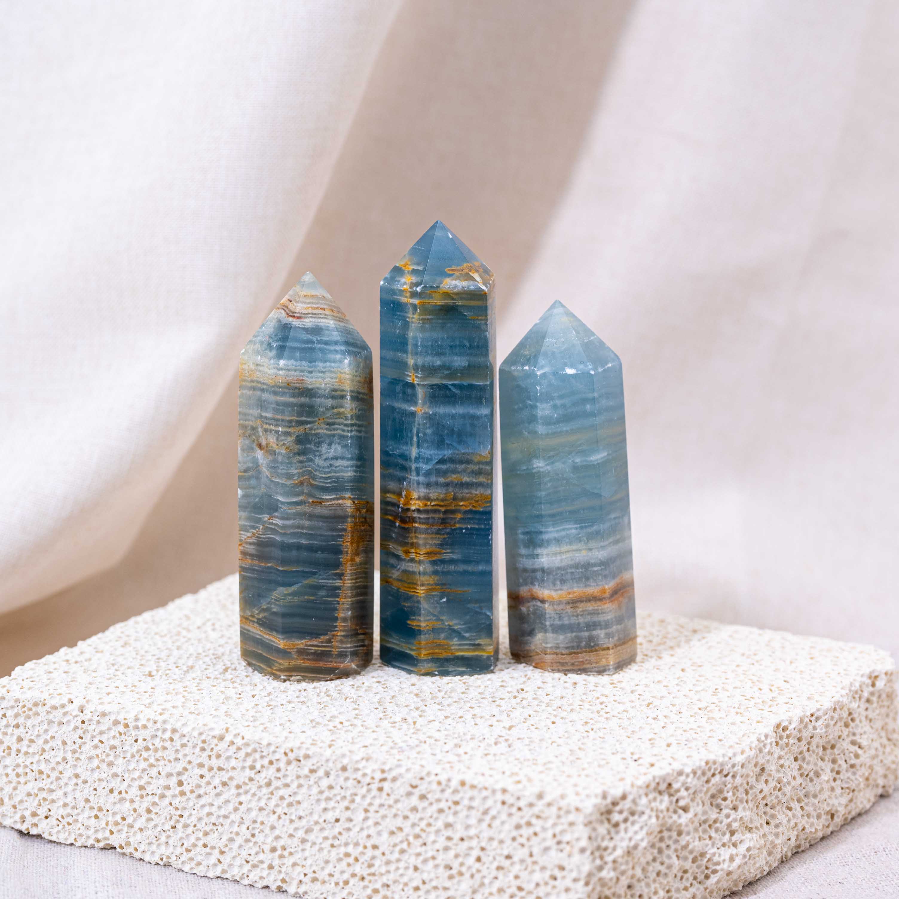 Angled view of Blue Onyx Point