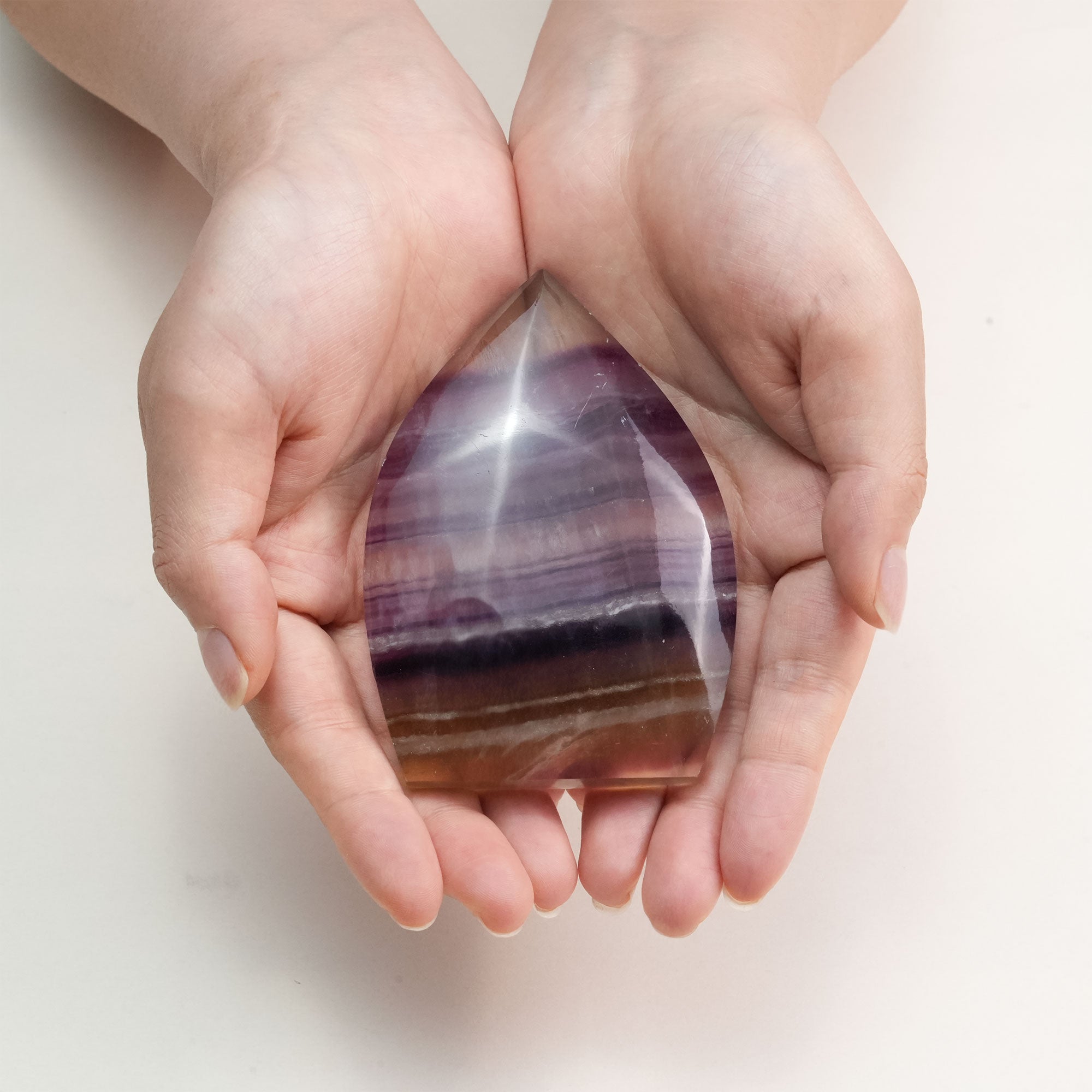 Enchanting Candy Fluorite Freeform Crystal, emanating calming vibes