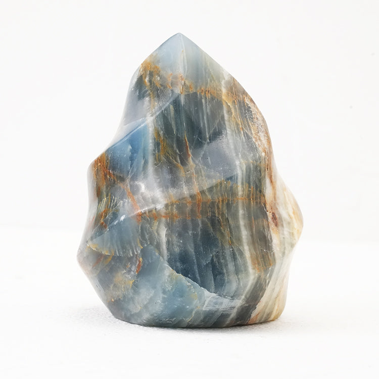 Blue Onyx Flame Crystal decor natural crystal