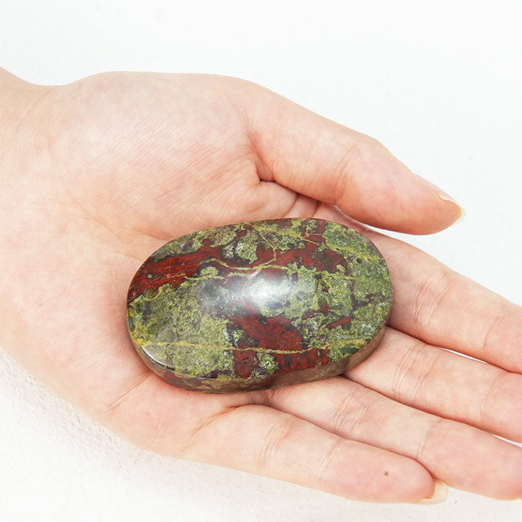 Healing properties of Dragon Blood Stone Palmstone