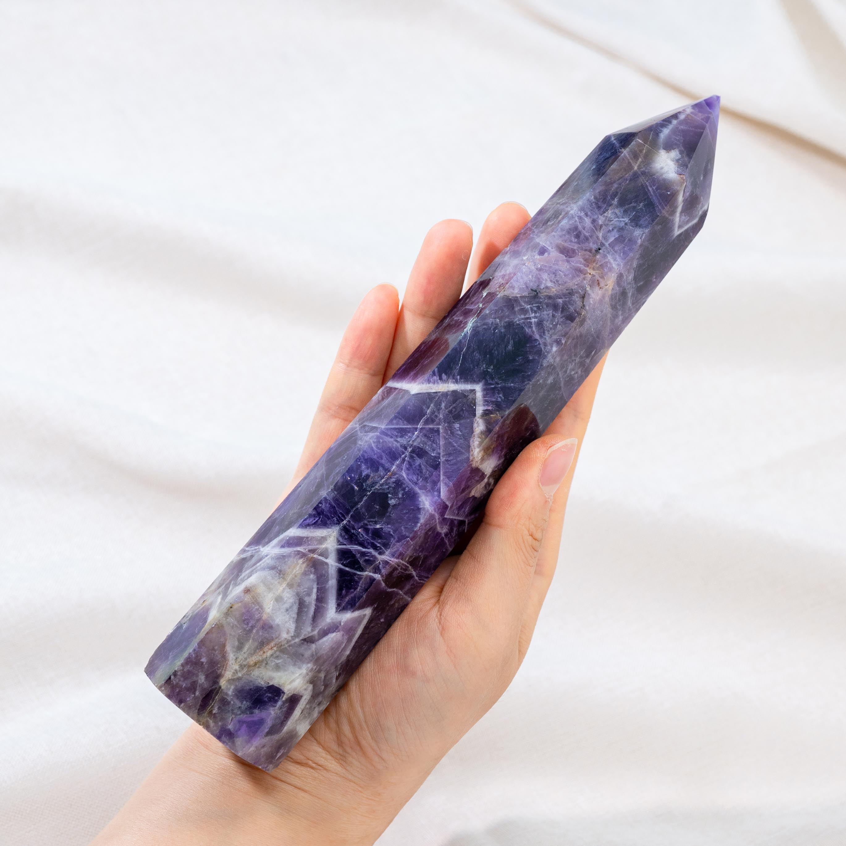 The Dream Amethyst Tower is perfect for enhancing spiritual awareness and deepening one’s connection to the higher self