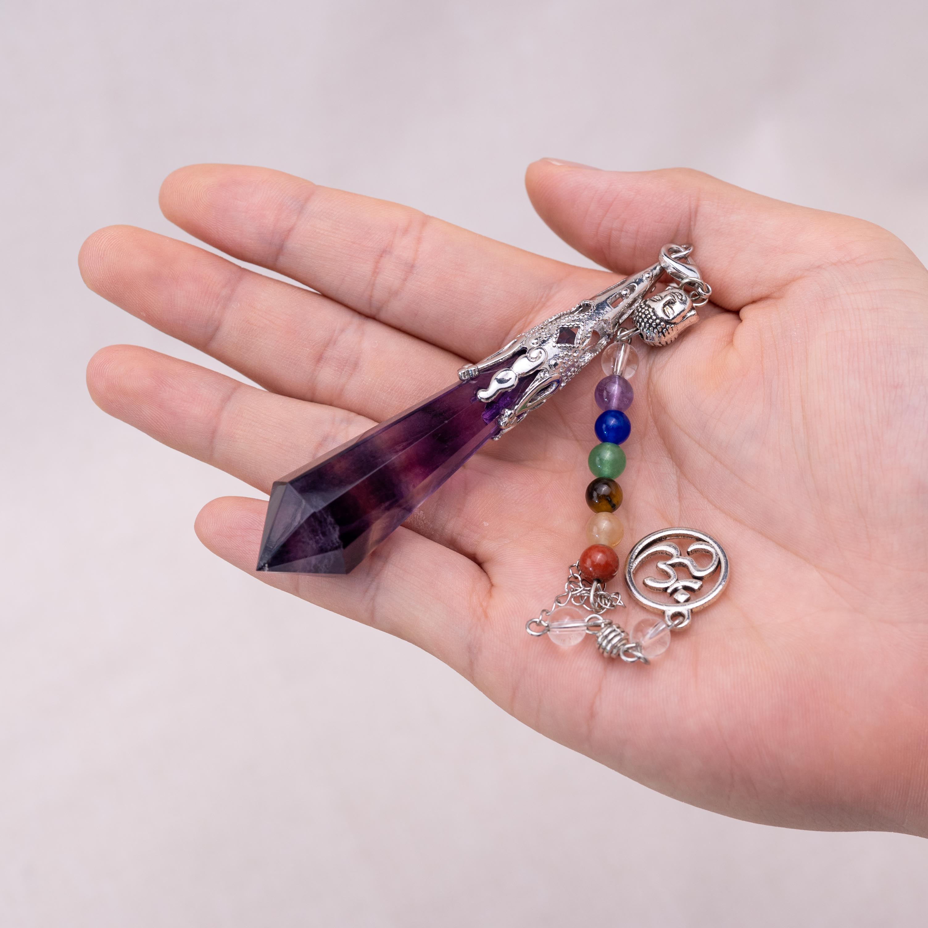 Use this pendulum during energy healing sessions to amplify the flow of positive energy.