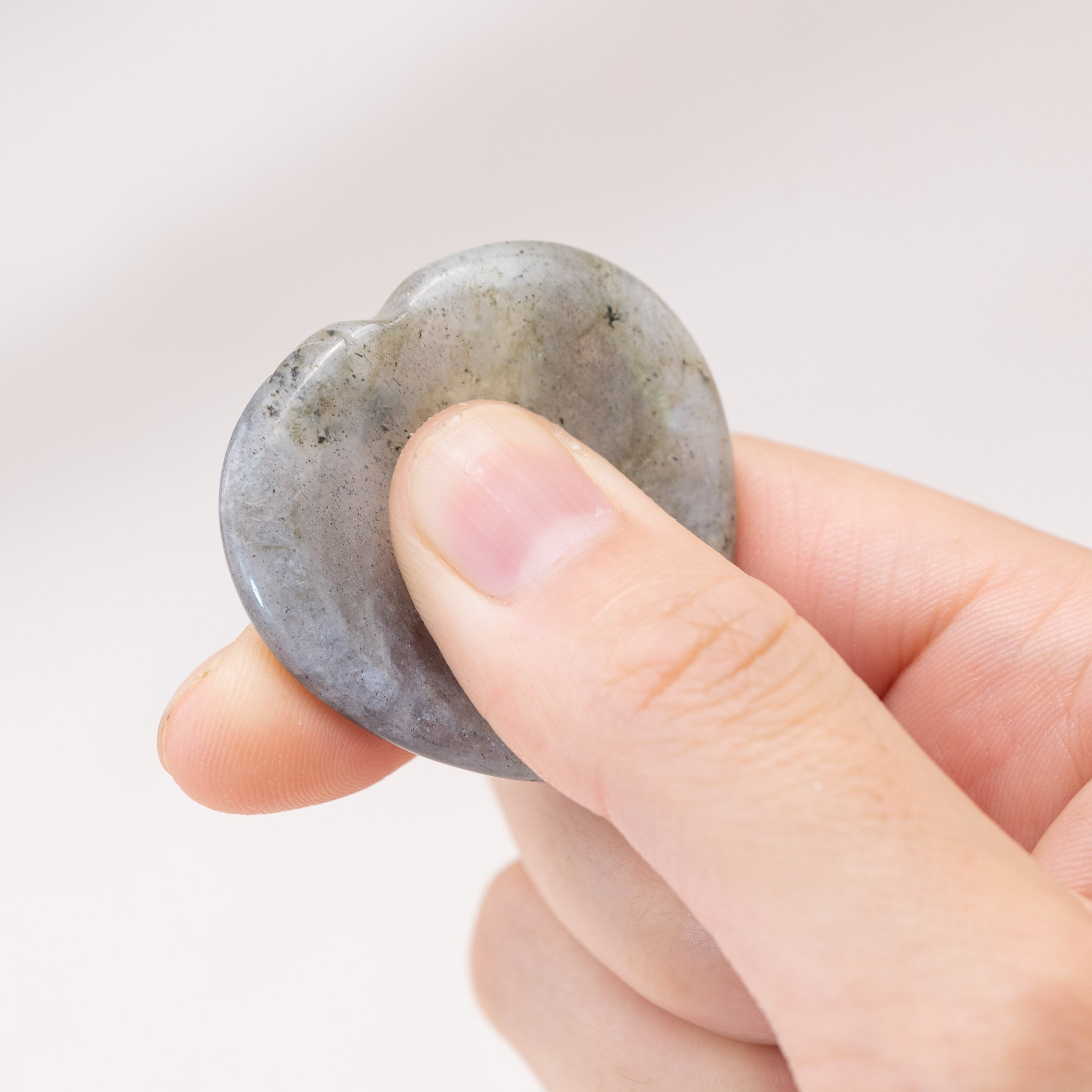 Use the Labradorite Heart Worry Stone to connect with your higher self