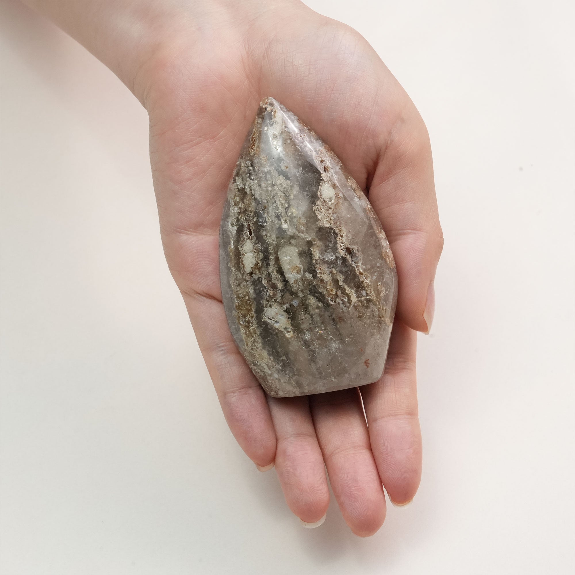 Intriguing Phantom Quartz Crystal, a unique addition to your collection