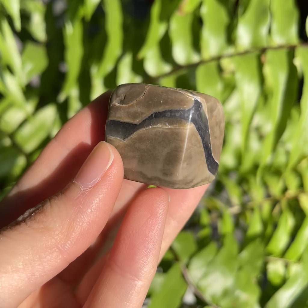 Volcano Agate Cube