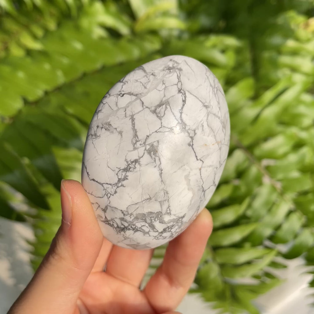 Howlite Palmstone