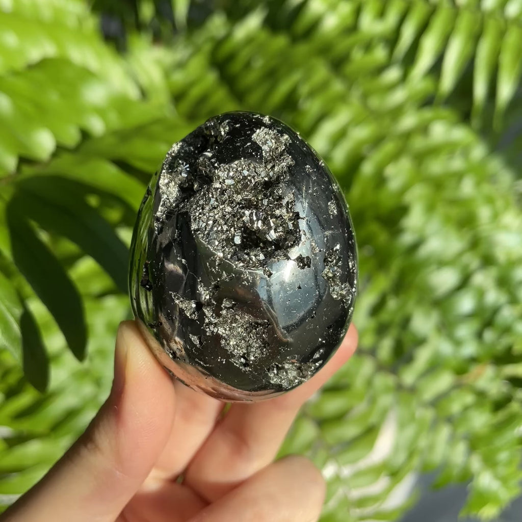 Pyrite Egg