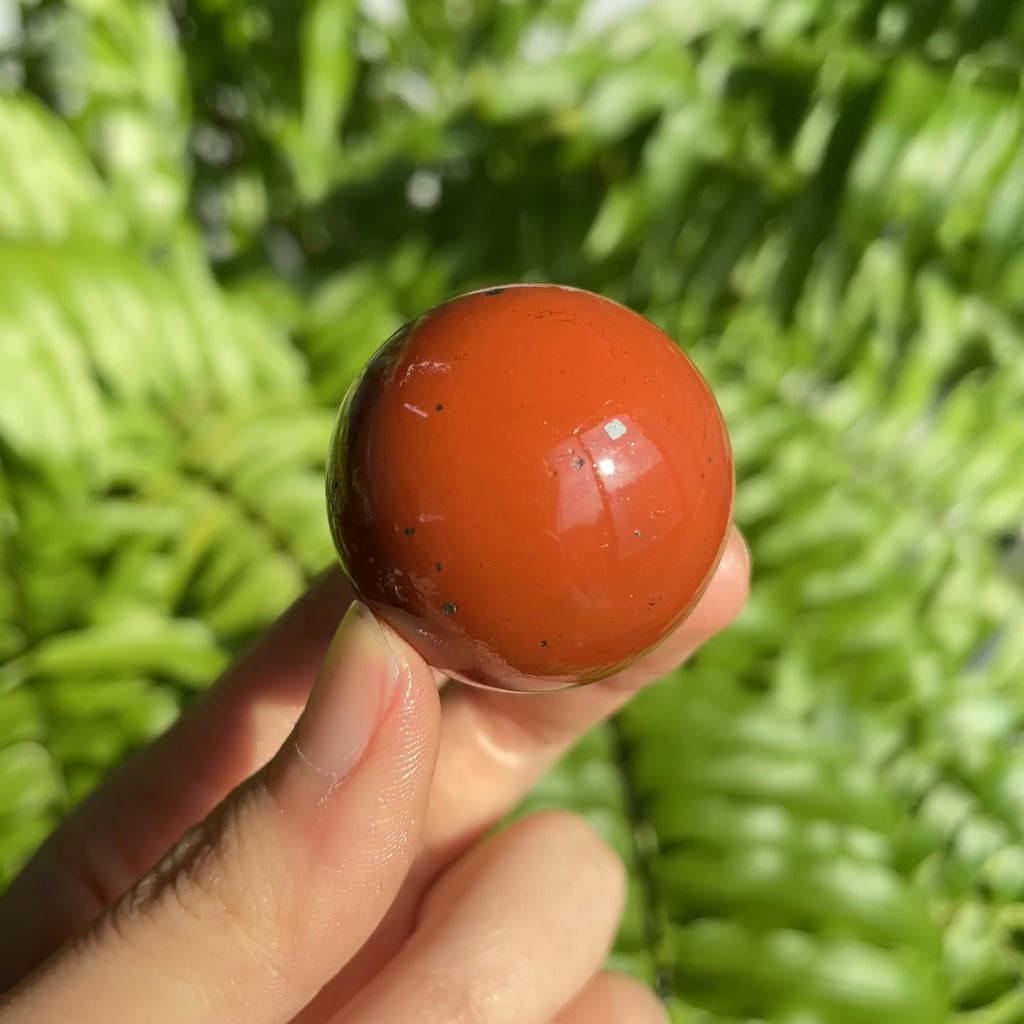 Red Jasper Mini Sphere