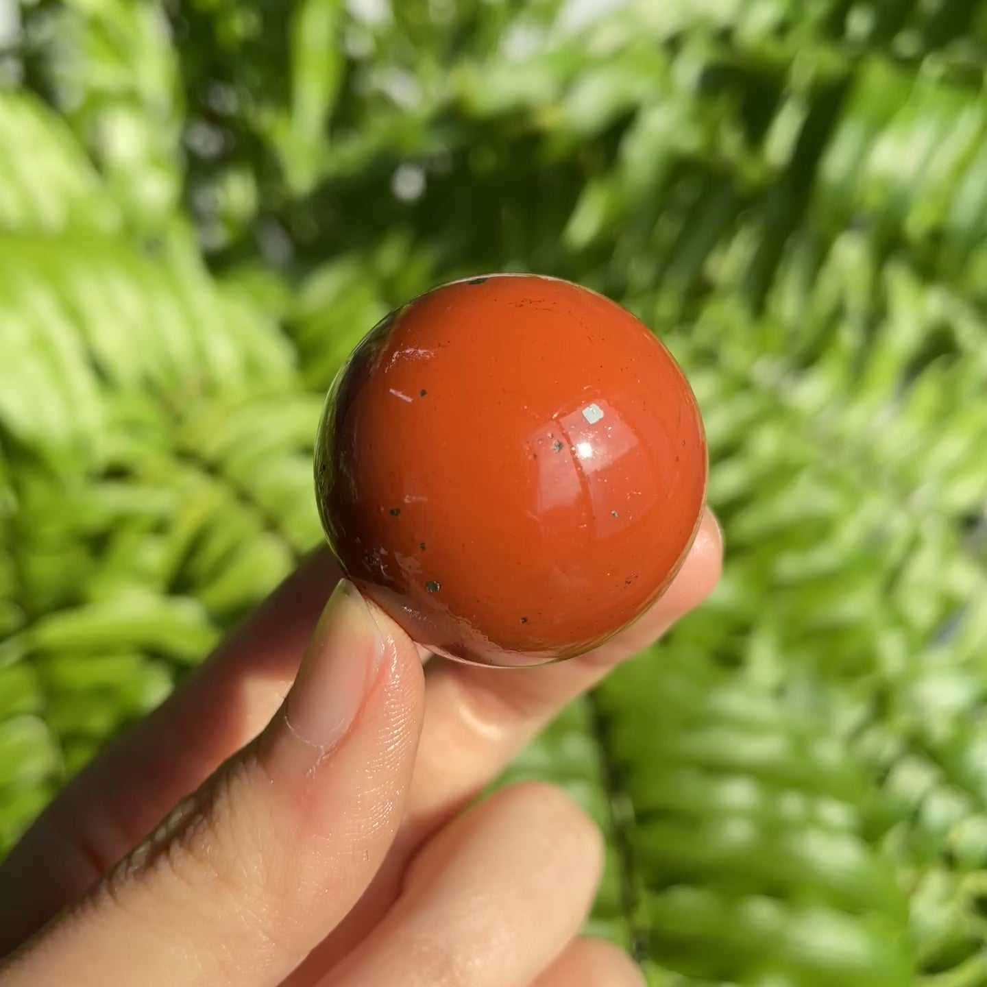 Red Jasper Mini Sphere