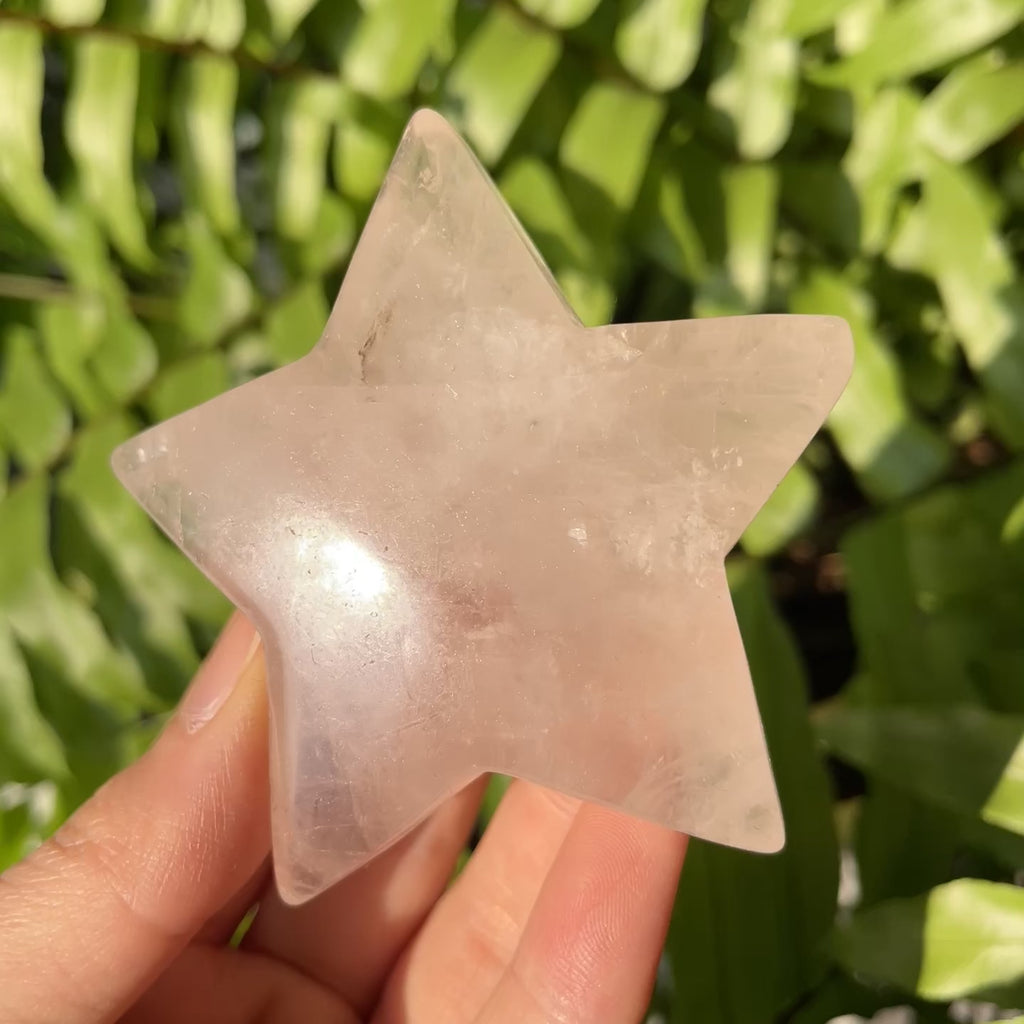 Rose Quartz Star