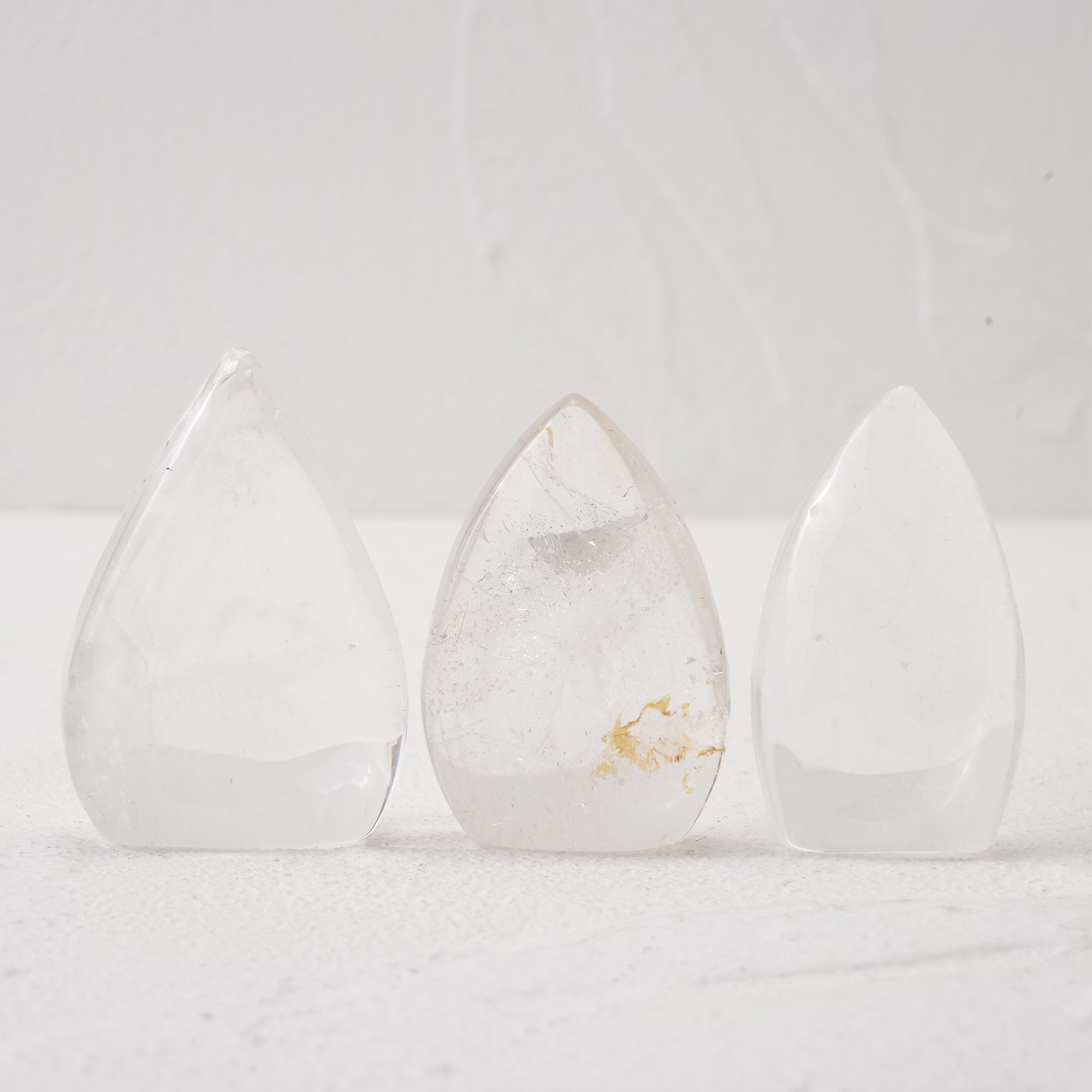 Clear Quartz transparent decor piece