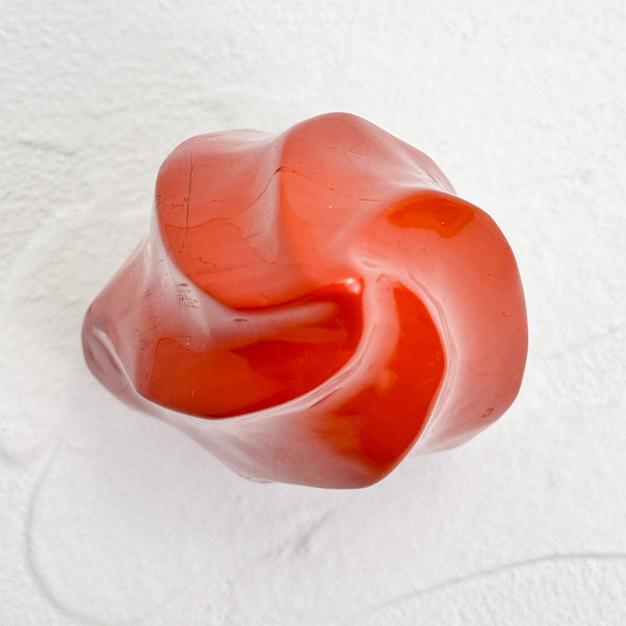 Red Jasper Flame used in spiritual practice for emotional balance