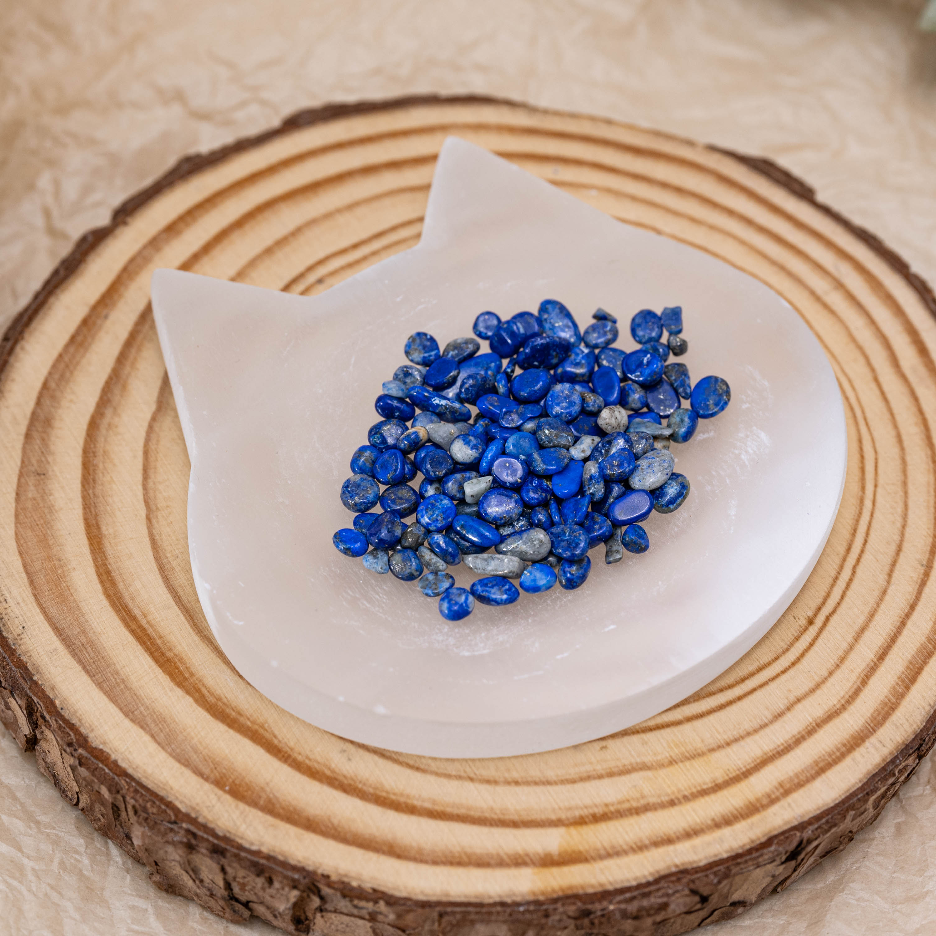 Energy-cleansing Selenite Plate