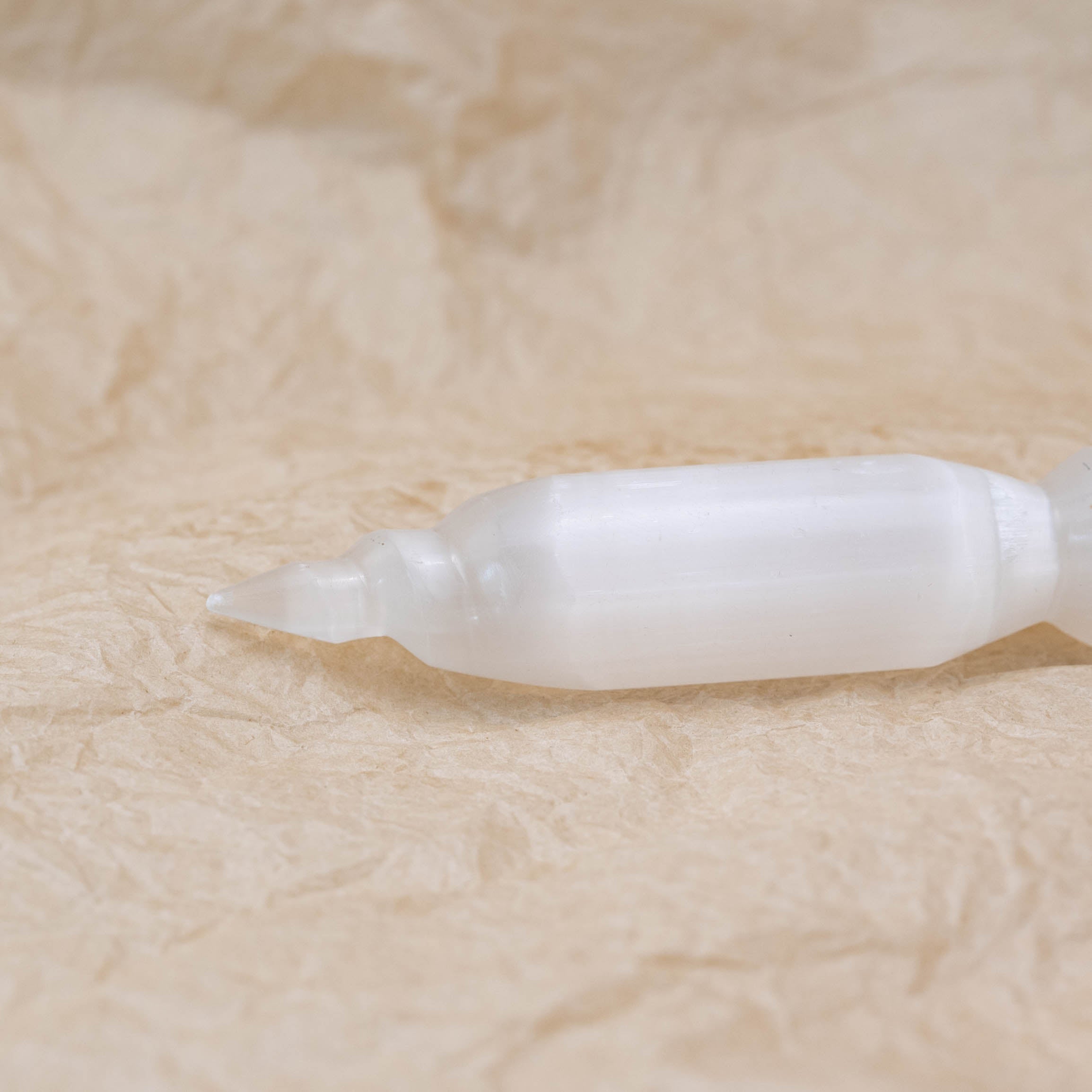 Selenite Wand for chakra balancing
