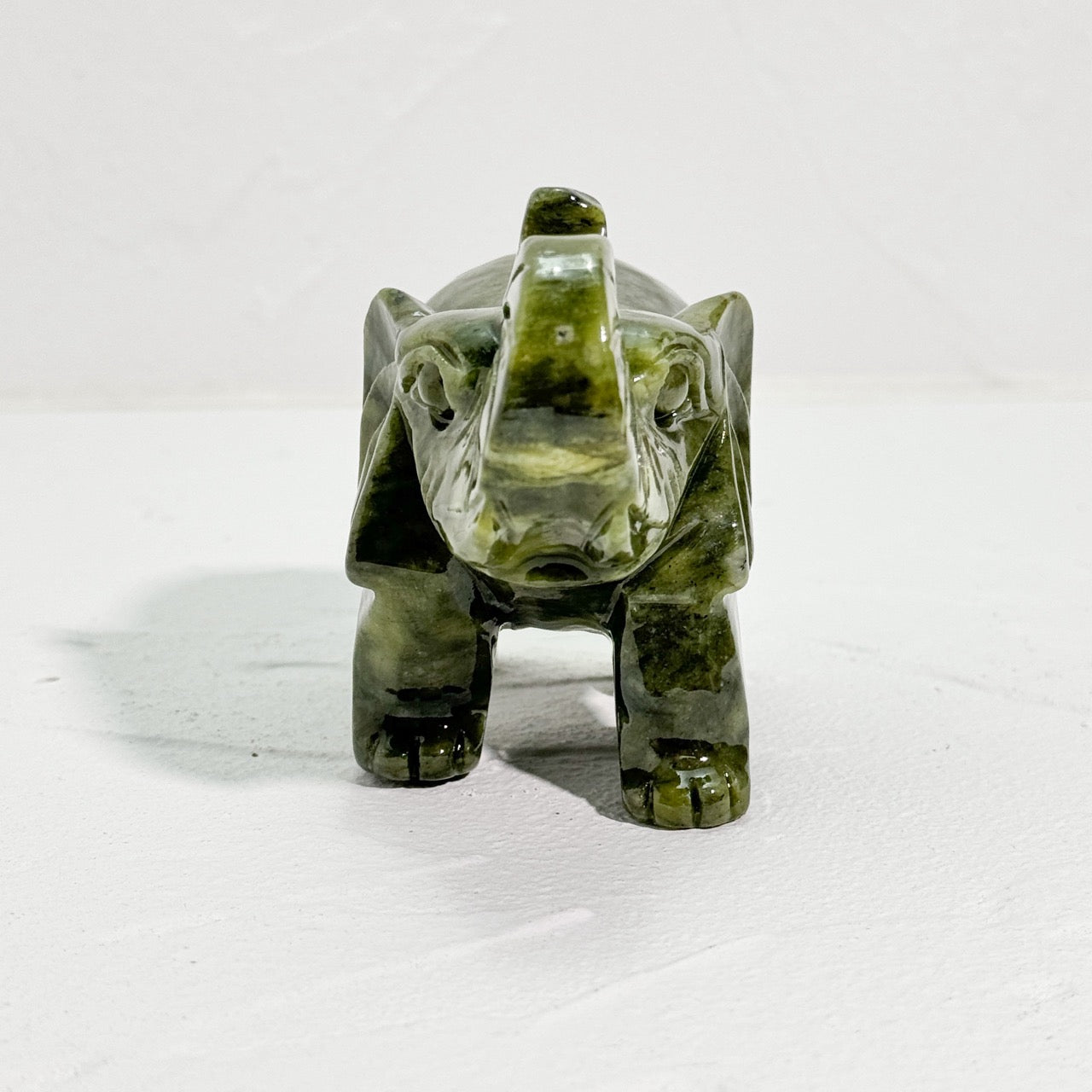 Beautiful Xiuyu Jade Elephant ornament