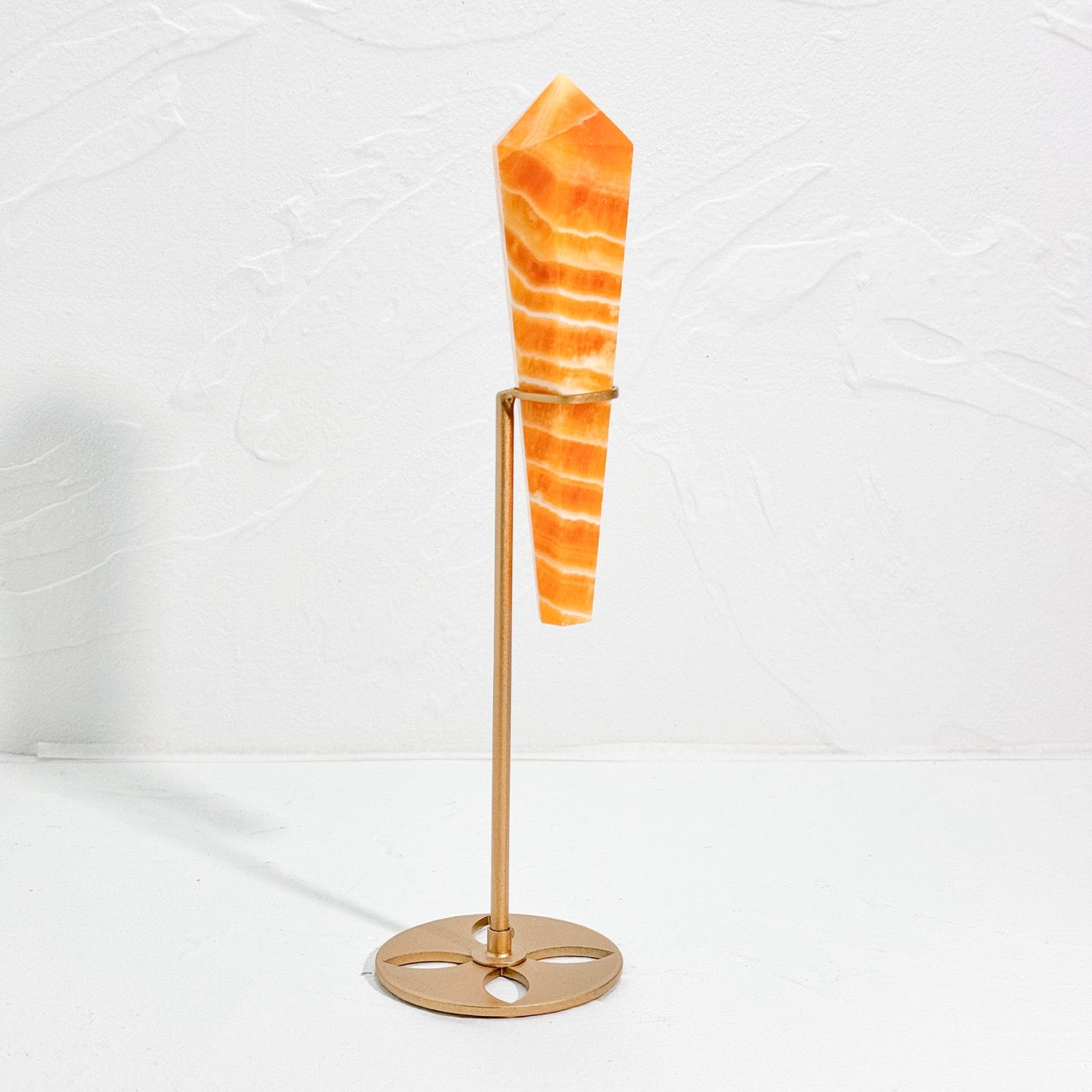 Yellow Calcite Wand - Energy Balancing Crystal