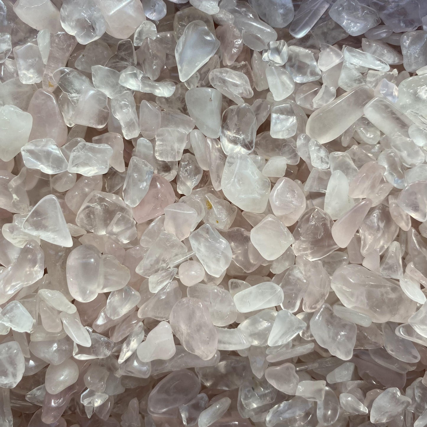 0.5-1.5cm Rose Quartz Crushed Stones In Bulk