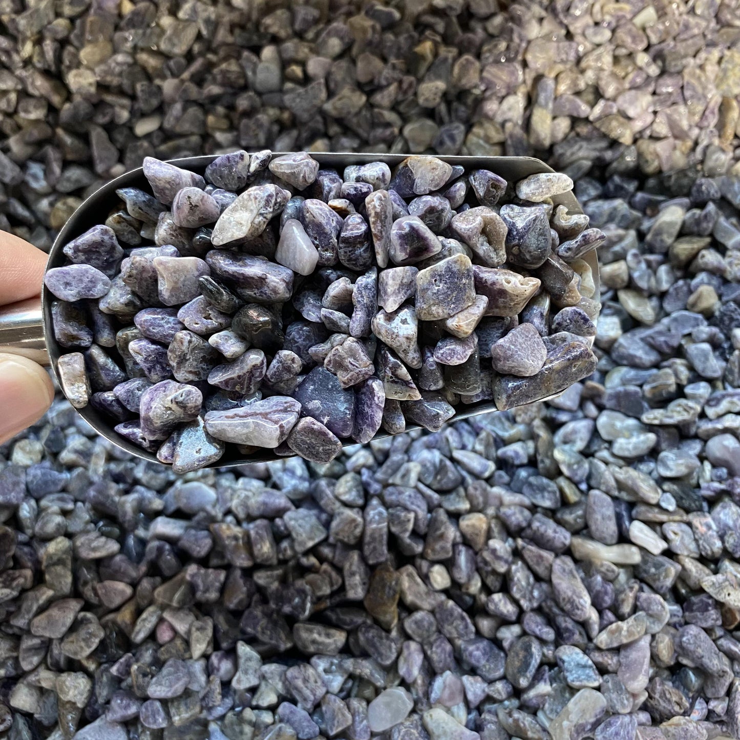 Piedras trituradas de esfalerita de 0,5-1,5 cm a granel
