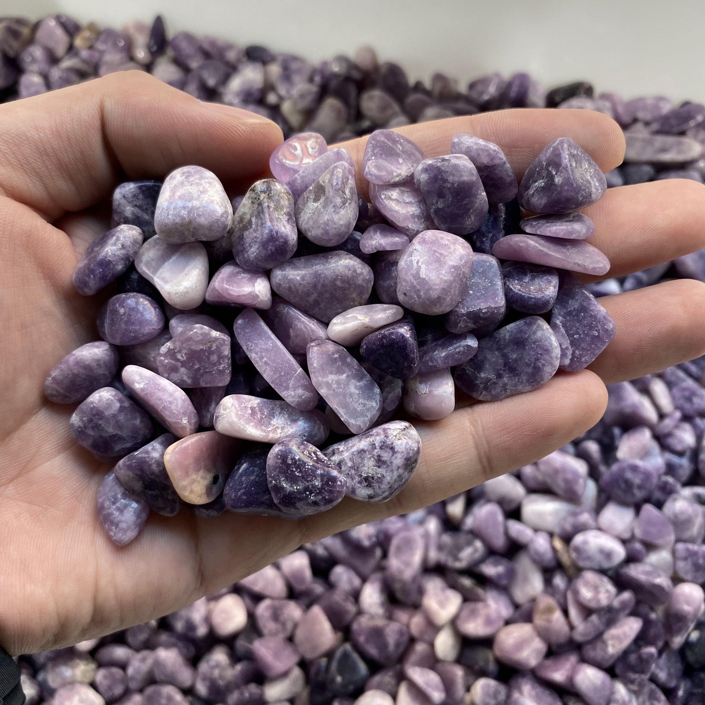 1-2cm Lepidolite Crushed Stones In Bulk