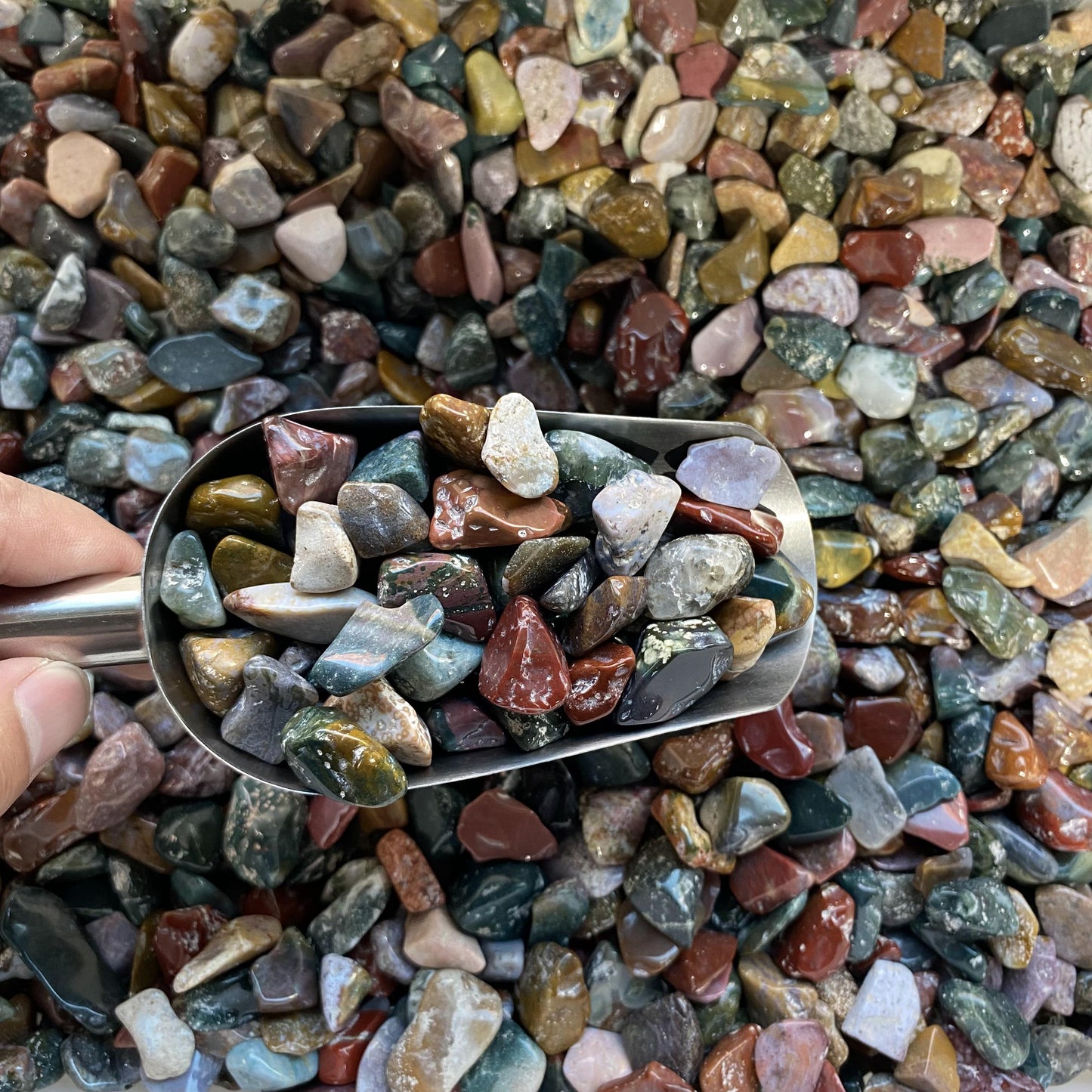 1.5-2.5cm Ocean Jasper Crushed Stones In Bulk