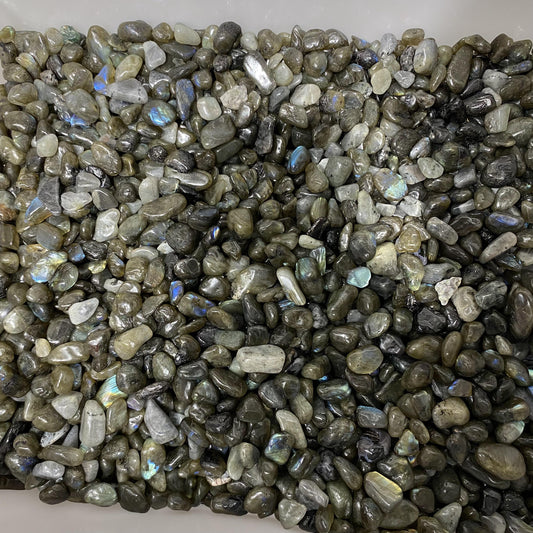 1.5-2.5cm Labradorite Crushed Stones In Bulk