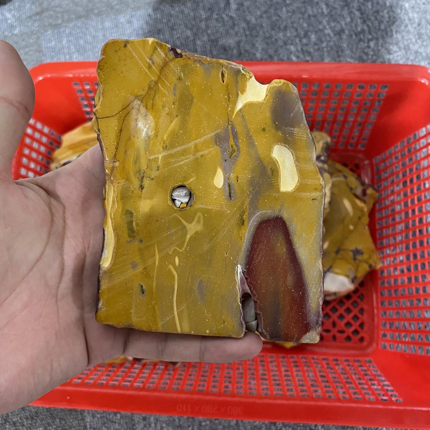 Mookaite Jasper Slices In Bulk