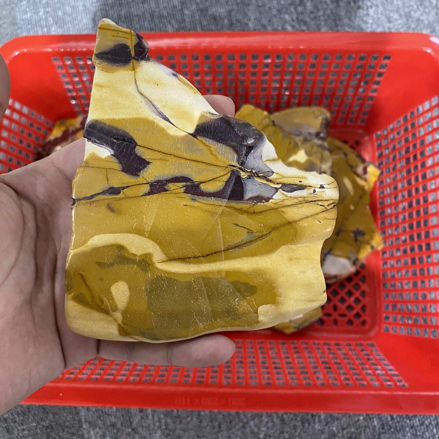 Mookaite Jasper Slices In Bulk