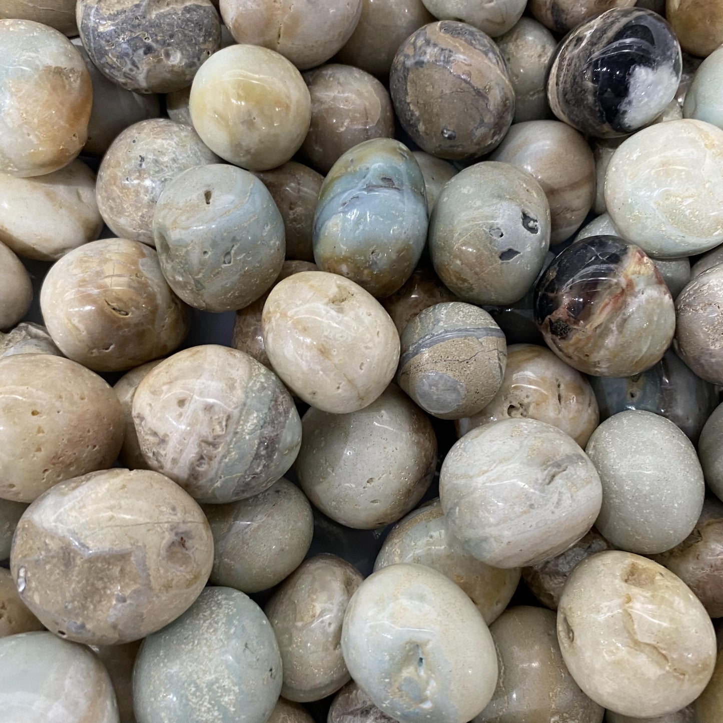 Amazonite Tumbled Stones In Bulk