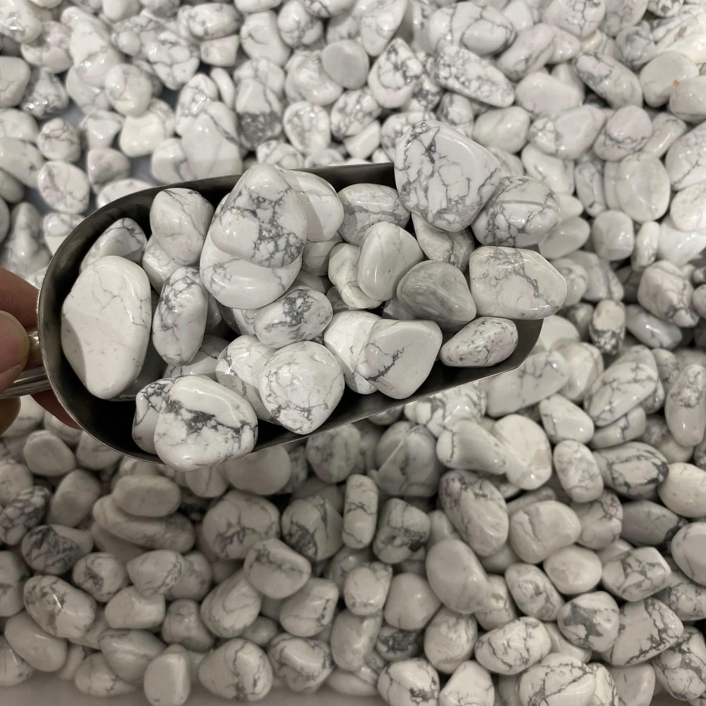 2-3cm Howlite Crushed Stones In Bulk