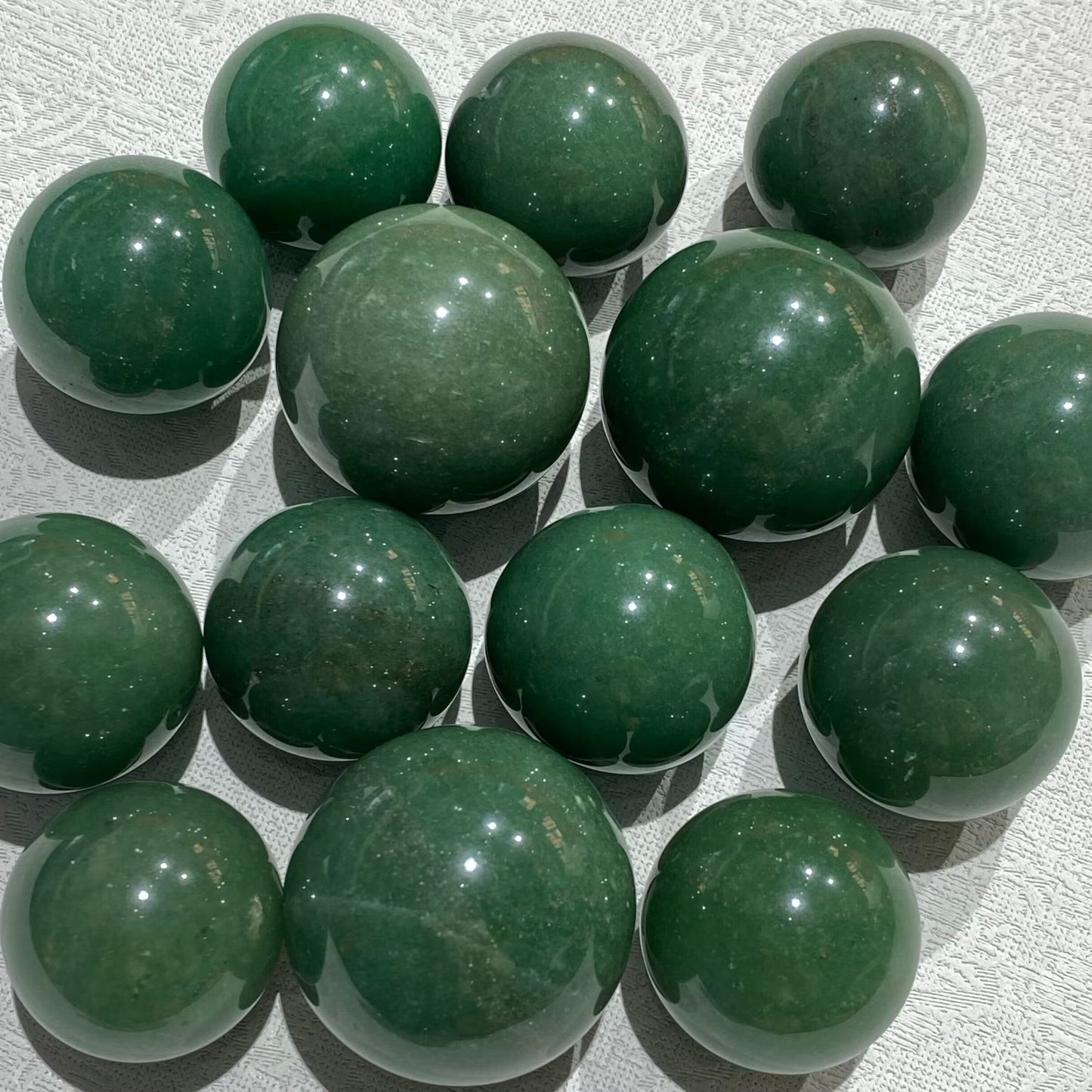 Green Aventurine Spheres For Sale