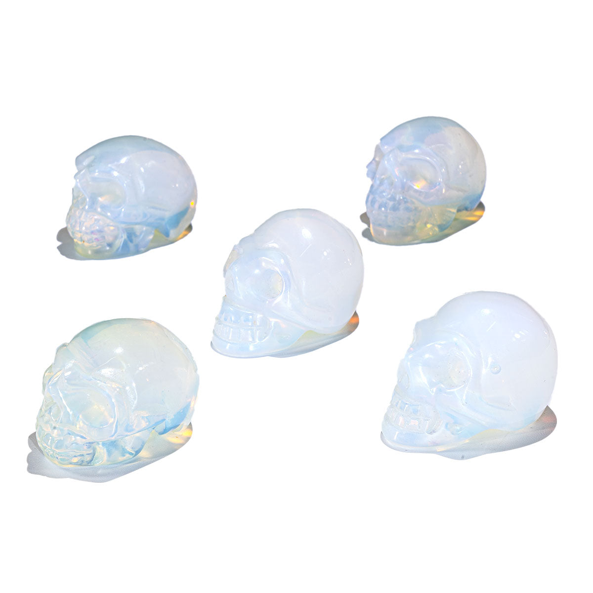 1.5-Inch Opalite Skull In Bulk