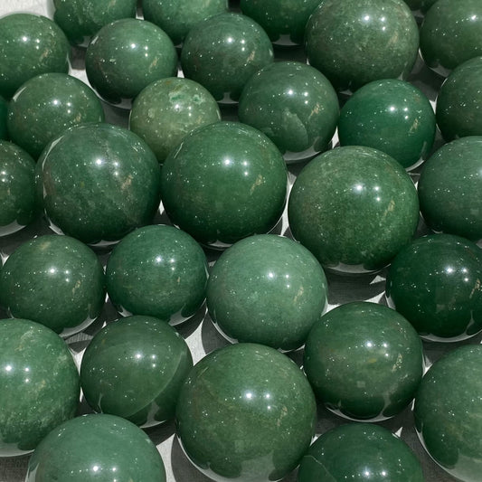 Green Aventurine Spheres For Sale