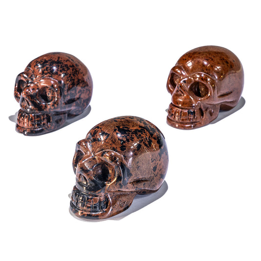 2-Inch Red Obsidian Skull In Bulk