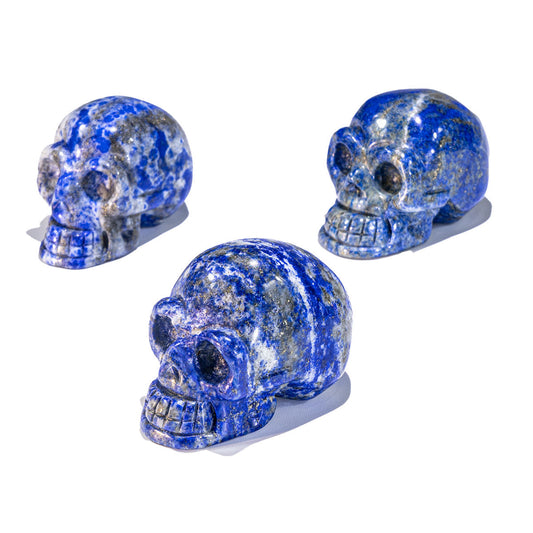 2-Inch Lapis Lazuli Skull In Bulk