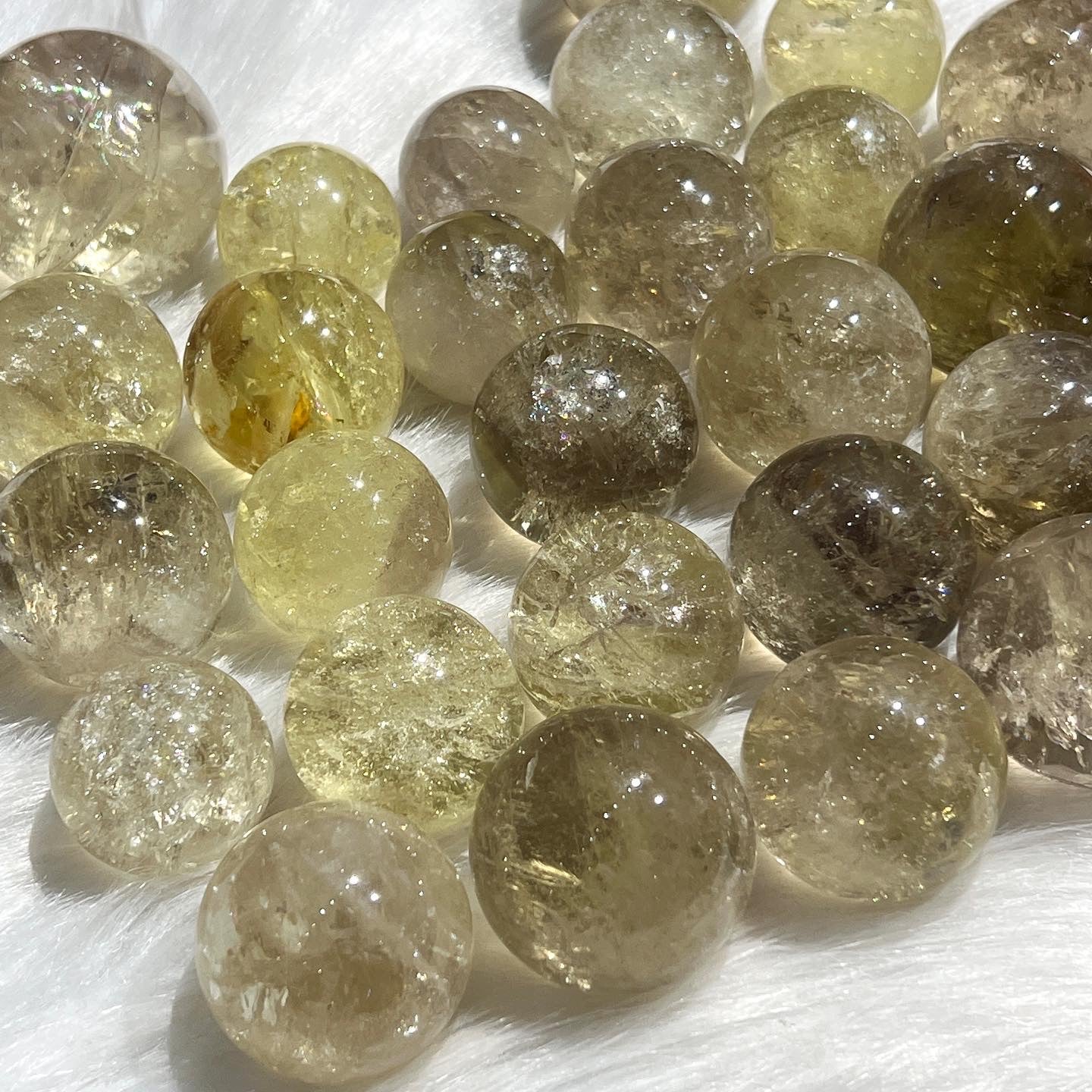 High-Quality Citrine Spheres For Sale