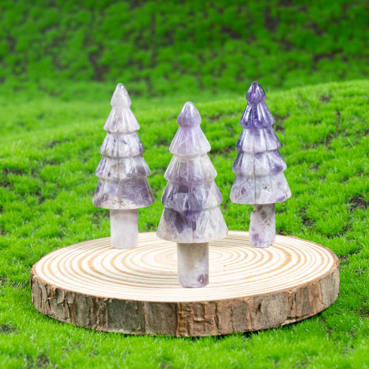 2-Inch Dream Amethyst Christmas Tree In Bulk