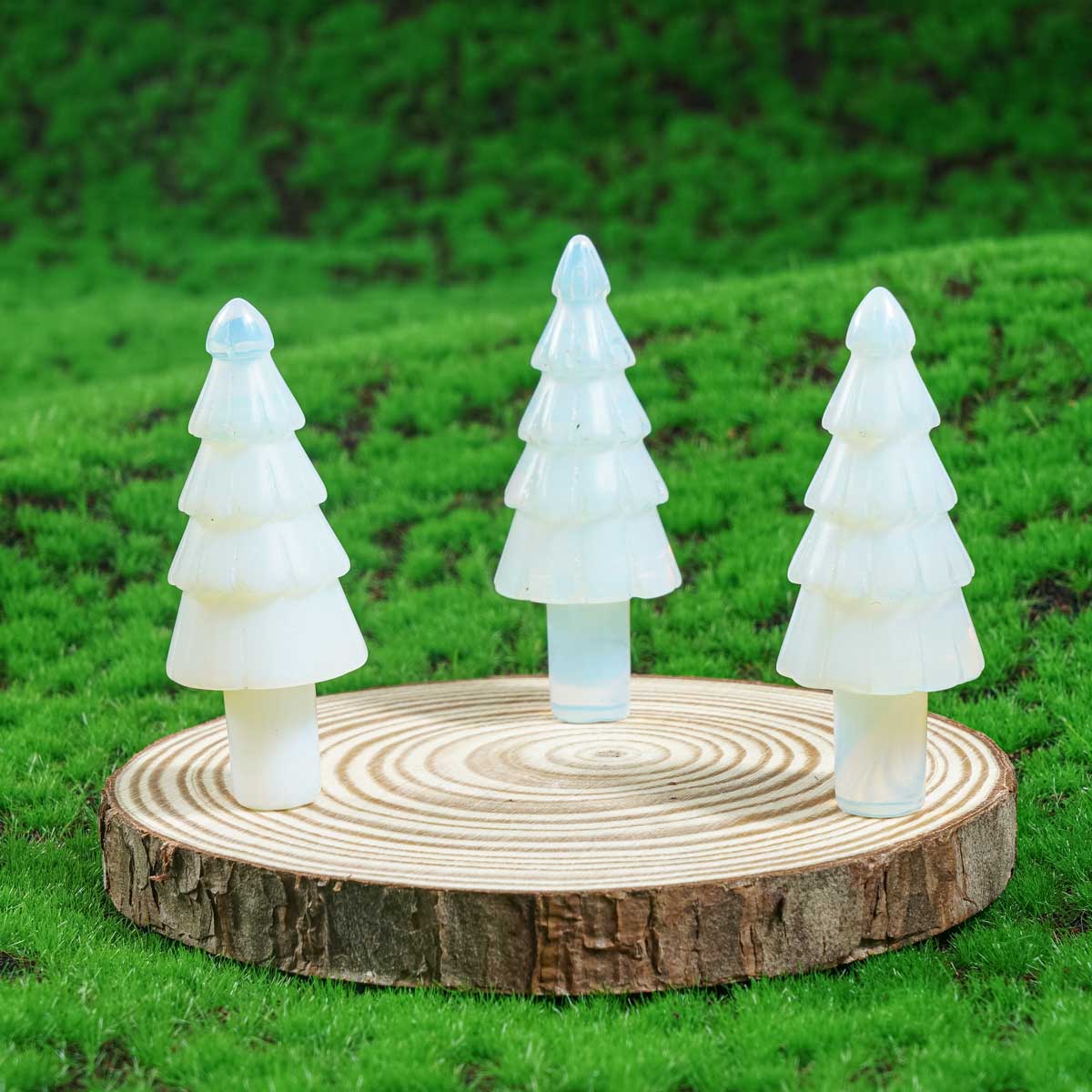 2-Inch Opalite Christmas Tree In Bulk