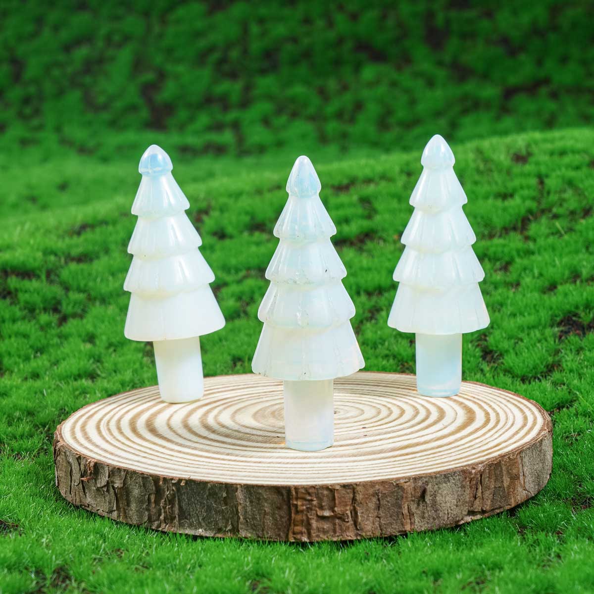 2-Inch Opalite Christmas Tree In Bulk