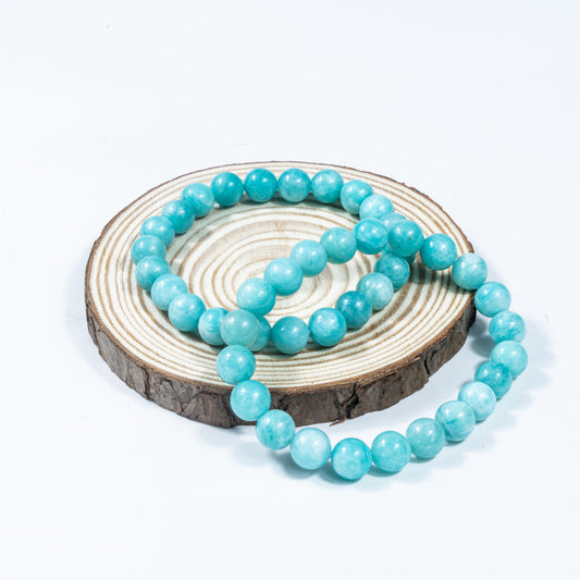 8mm Natural Amazonite Bracelet Wholesale