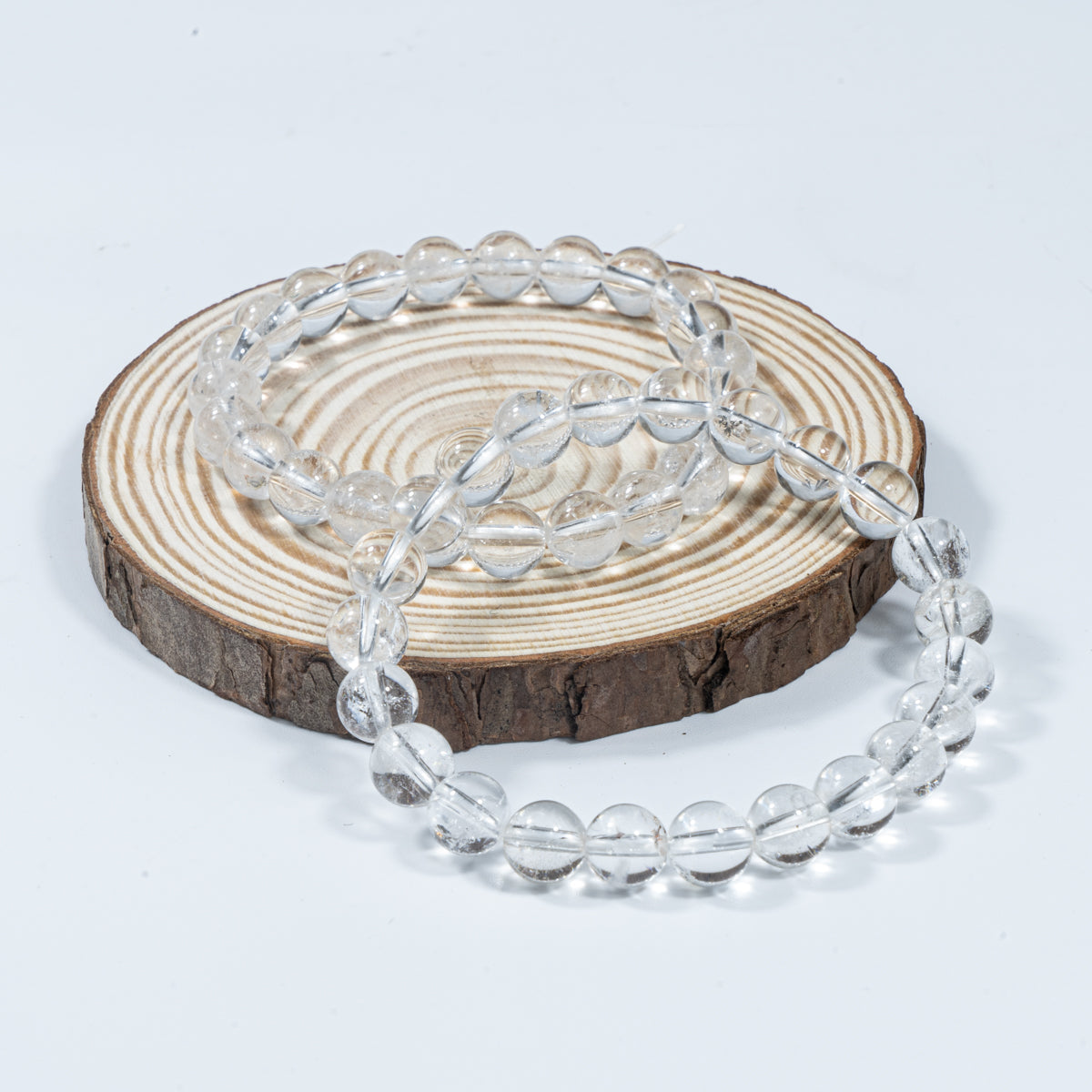 8mm Natural Clear Quartz Bracelet Wholesale